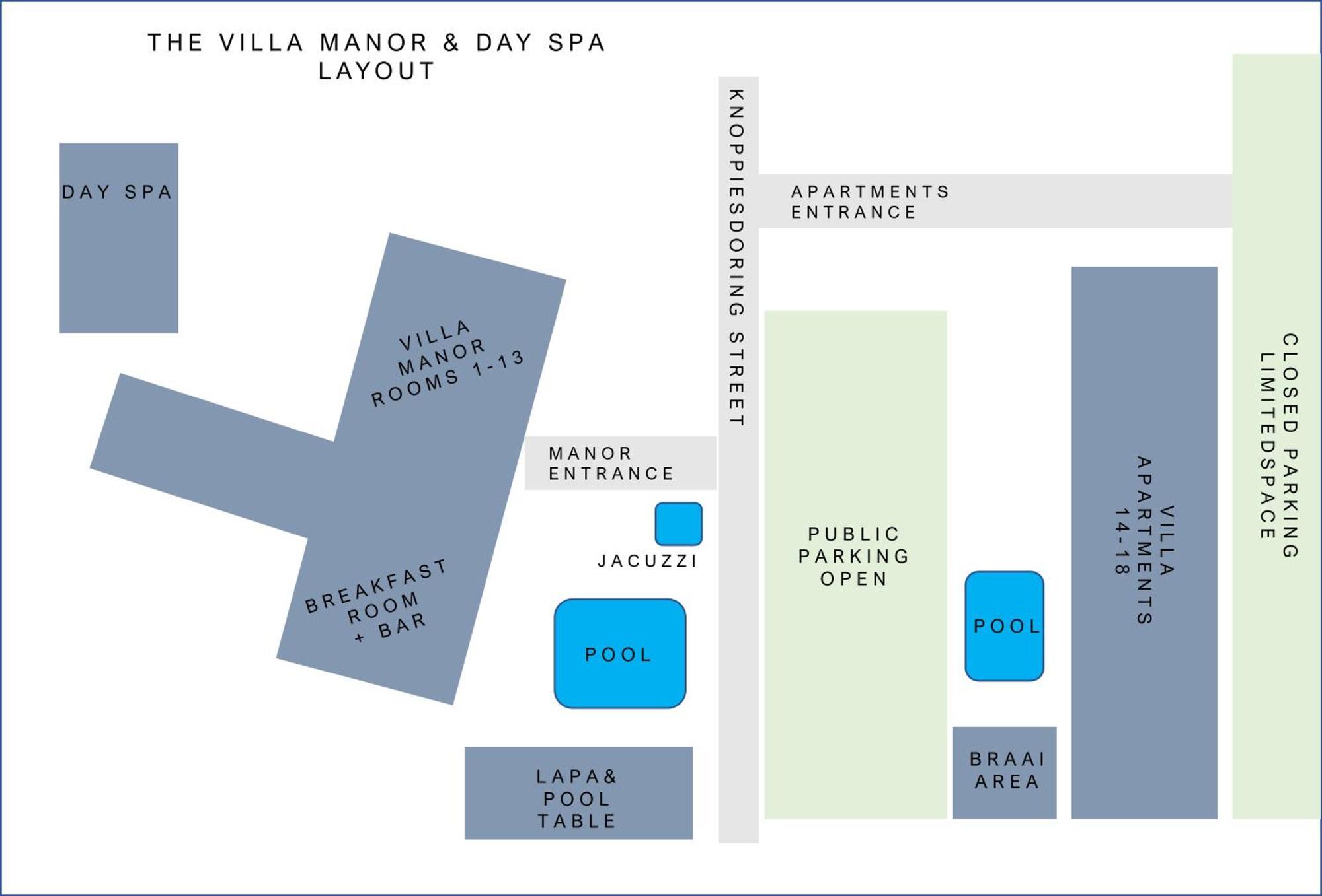 The Villa Manor & Spa Bela-Bela Eksteriør billede